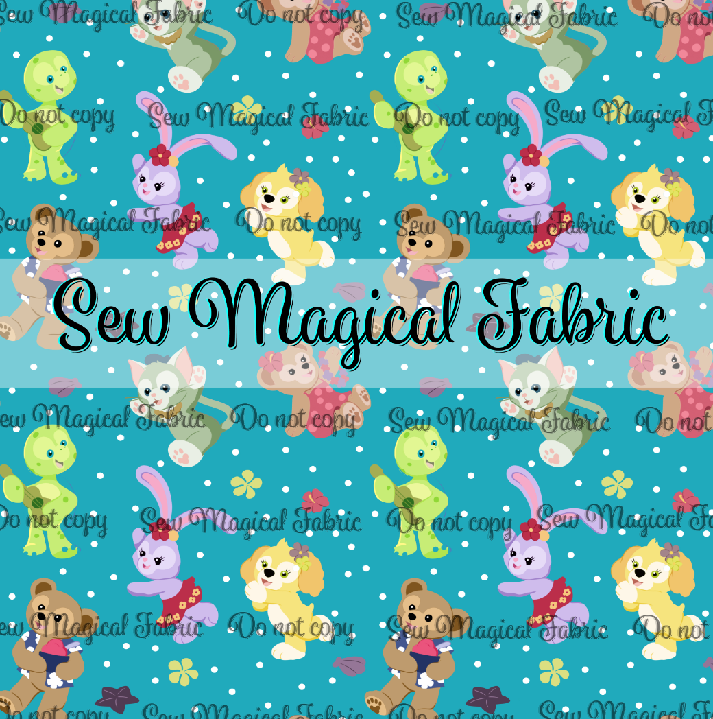 R002 Aloha Duffy - Teal