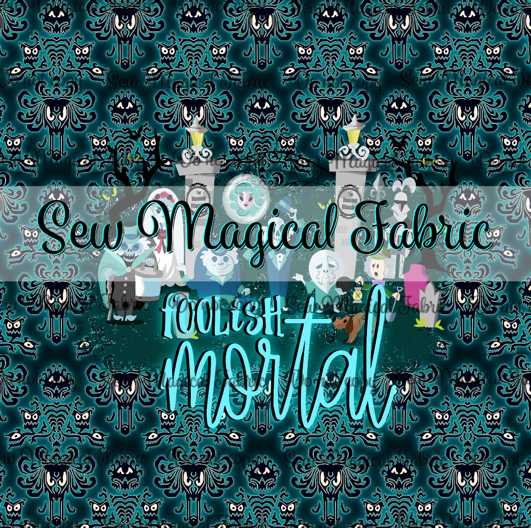 R003 Haunted Characters PANEL Set VINYL GREEN