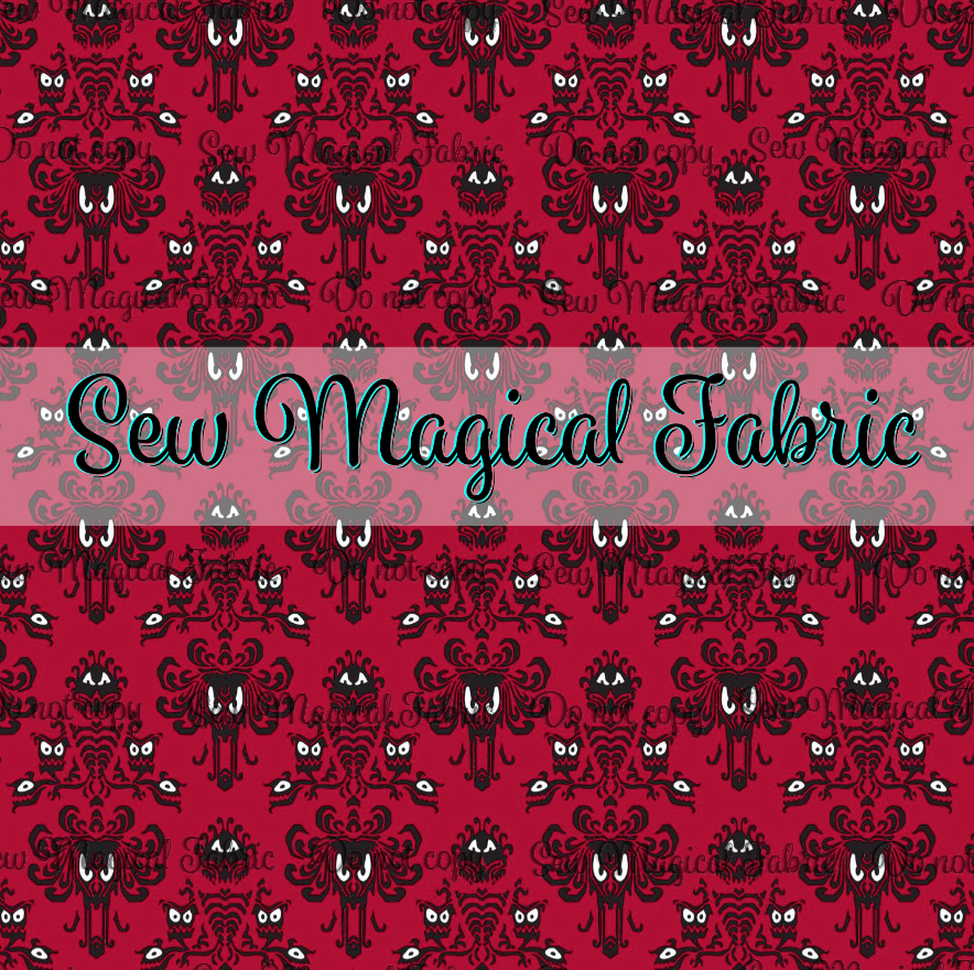 R003 HM Wallpaper - Red VINYL