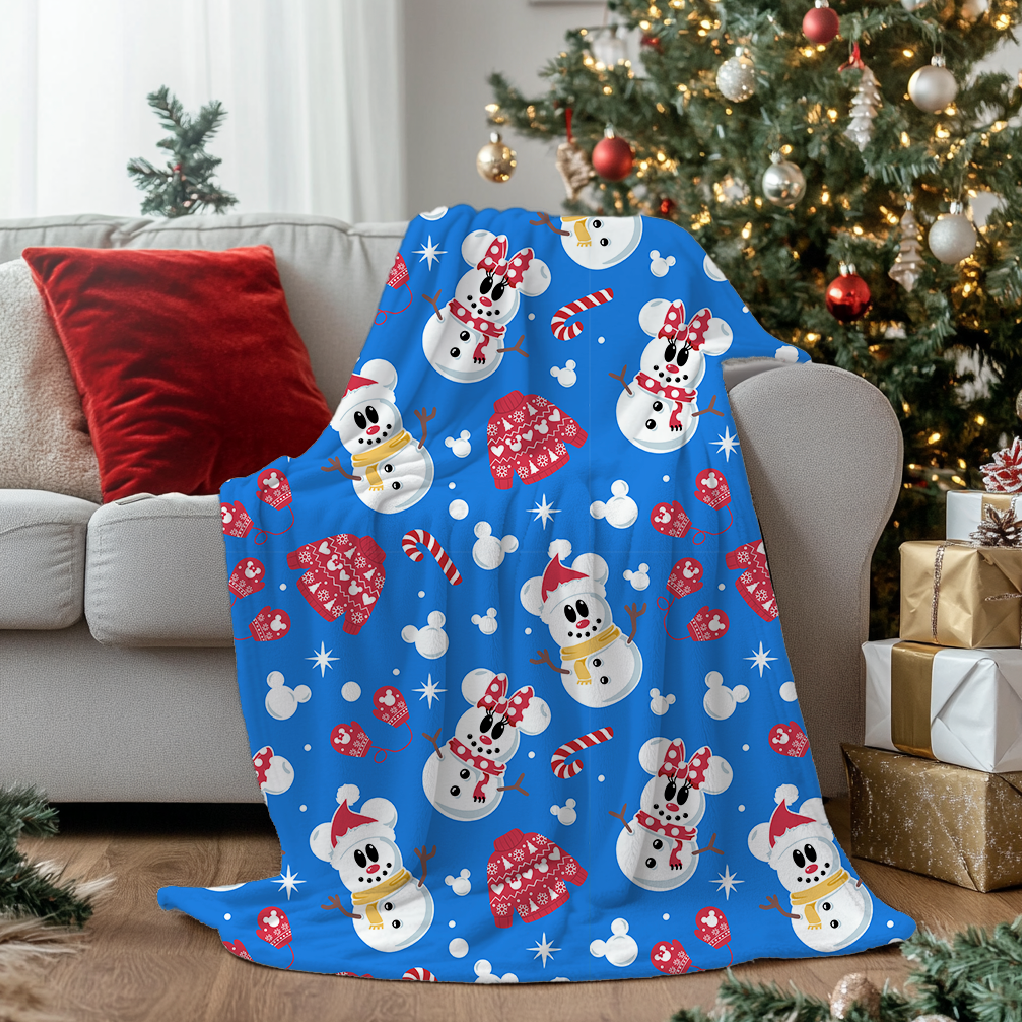 Snowman - Turquoise Main - Large Scale 3"
