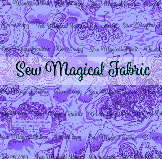 FR001 Dark & Stormy Neon Purple