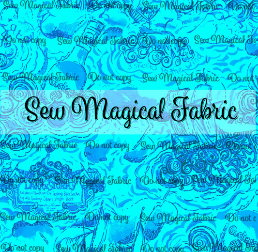 FR001 Dark & Stormy Turquoise