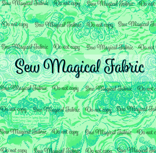 FR001 Dark & Stormy Neon Green