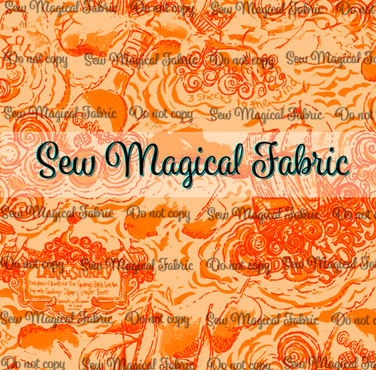 FR001 Dark & Stormy Neon Orange
