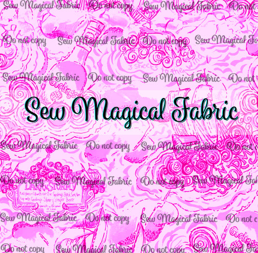 FR001 Dark & Stormy Neon Pink VINYL