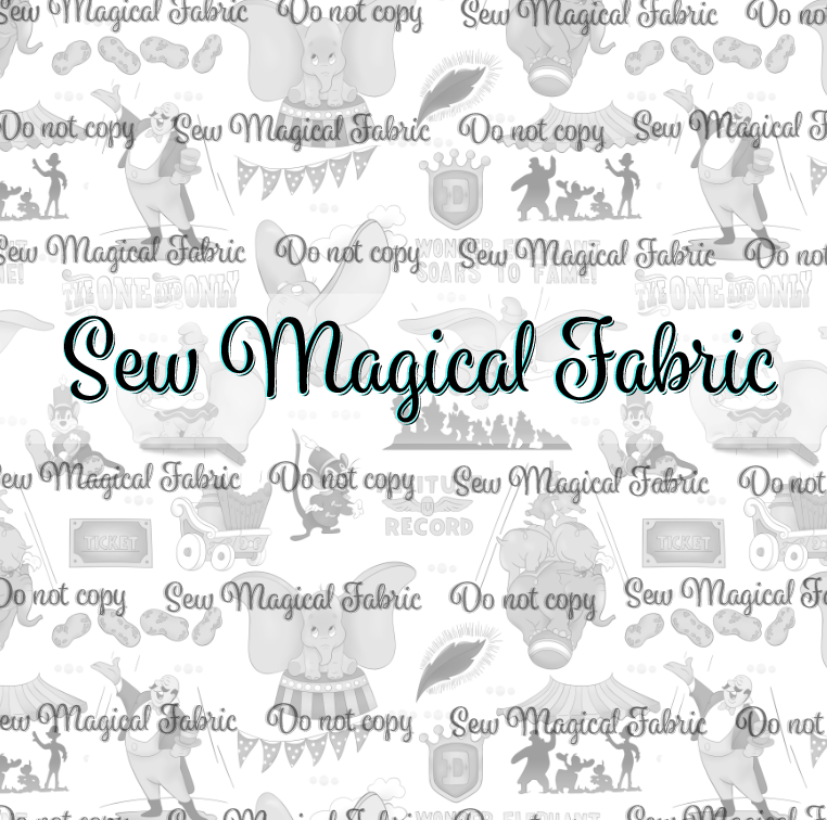 R001 Circus TONAL Grey ~ Small Scale