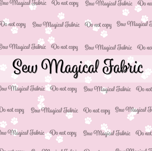 R001 Purrfect Cats Pink Paws Coordinate