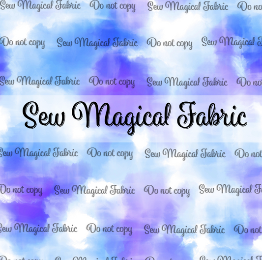FR002 Tie Dye Purple Blue