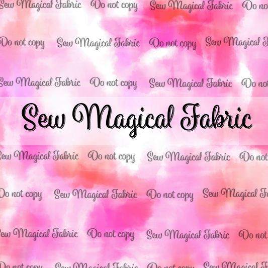FR002 Tie Dye Fuchsia