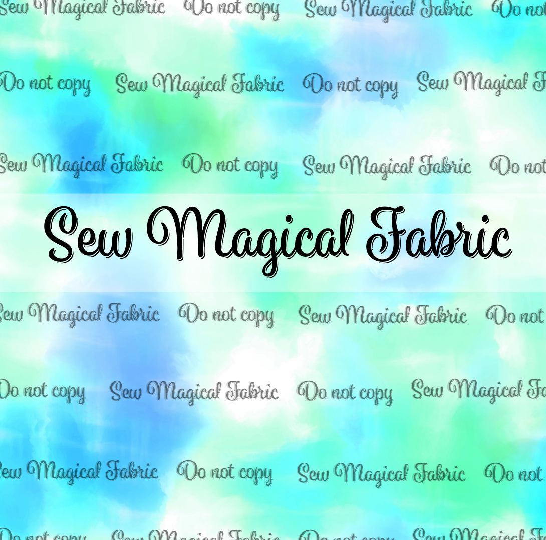 FR002 Tie Dye Turquoise