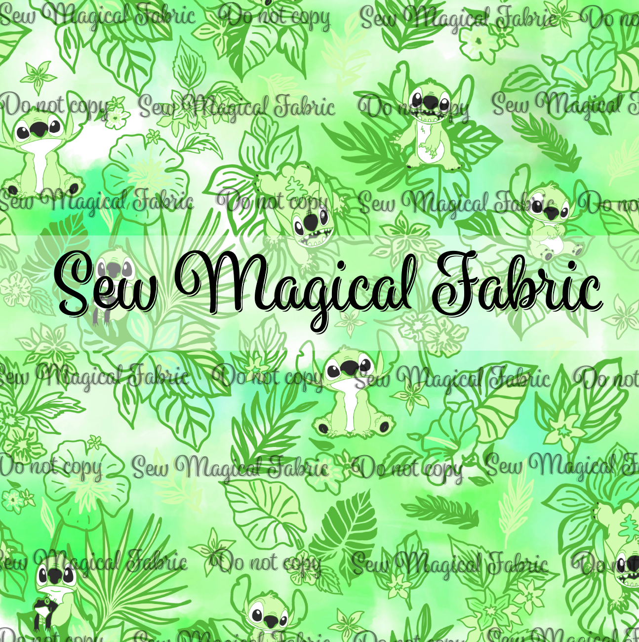 FR002 Tropical Alien - Neon Green