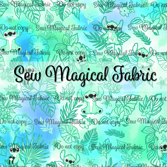 FR002 Tropical Alien - Neon Mint