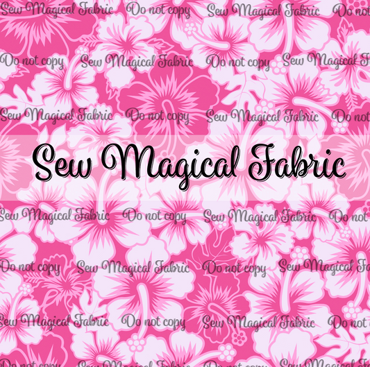 FR002  Hibiscus VINYL Fuchsia