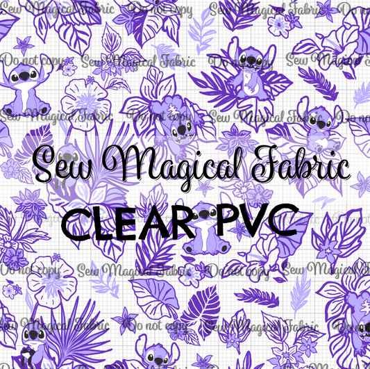 FR002 Tropical Alien VINYL Purple
