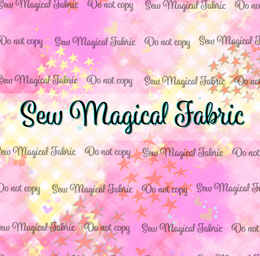 R002 Retro Alani - Pink Yellow Background