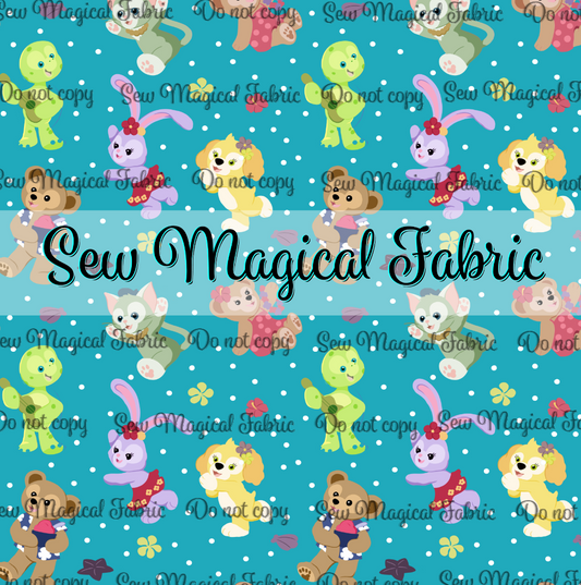 R002 Aloha Duffy - Teal