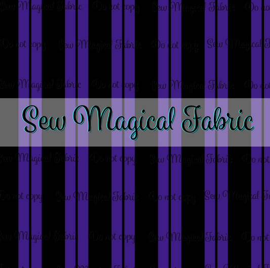 R003 Haunted Characters - VINYL Stripe Purple