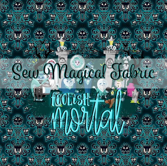 R003 Haunted Characters PANEL Set VINYL GREEN
