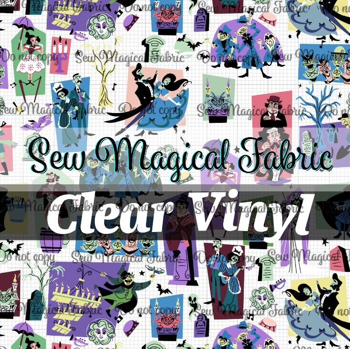 R003 Mansion Scenes  CLEAR VINYL