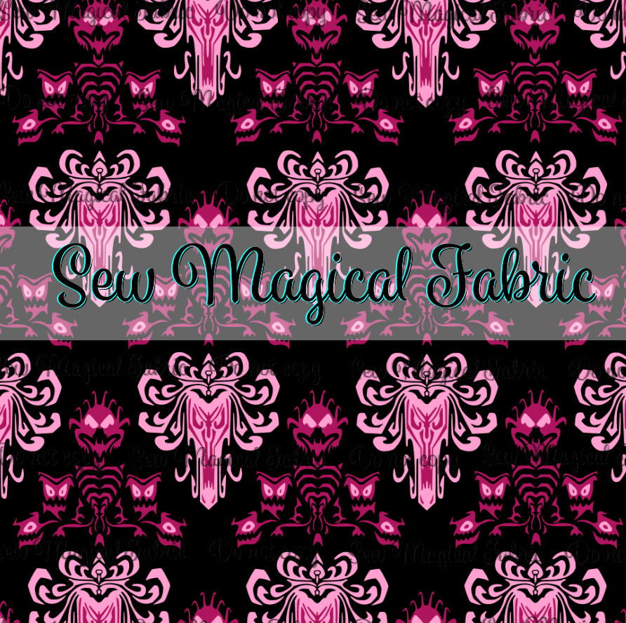 R003 HM Portrait - Bright Pink BLK Wallpaper