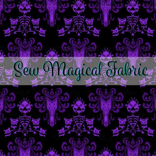 R003 HM Portrait - Bright Purple BLK Wallpaper