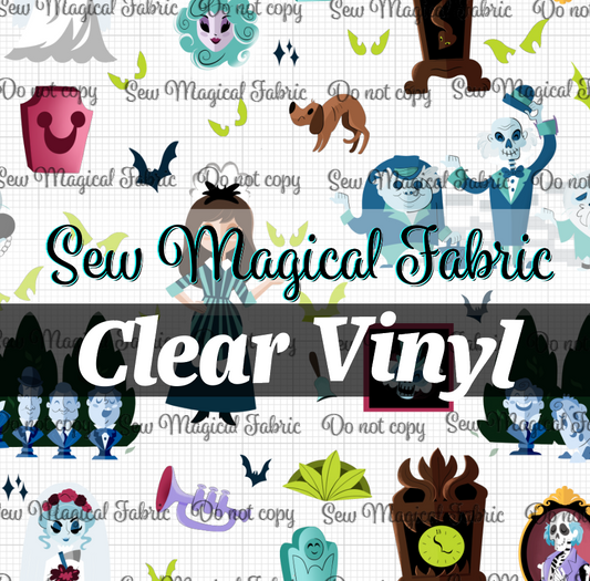 R003 Haunted Characters - CLEAR VInyl