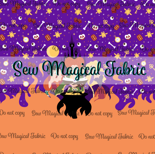 R003 Spooky Witches BK Panel Set