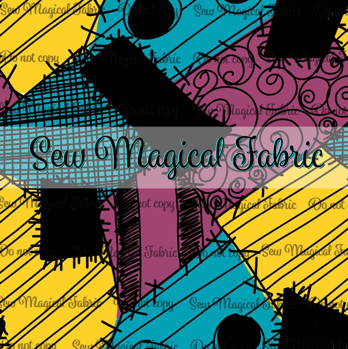 FR004 NIGHTMARE - VINYL Dress Multi