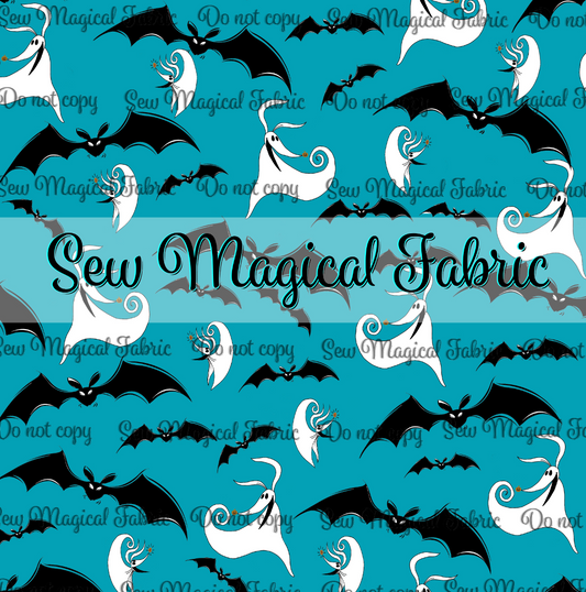 FR004 NIGHTMARE - VINYL Bats Turquoise