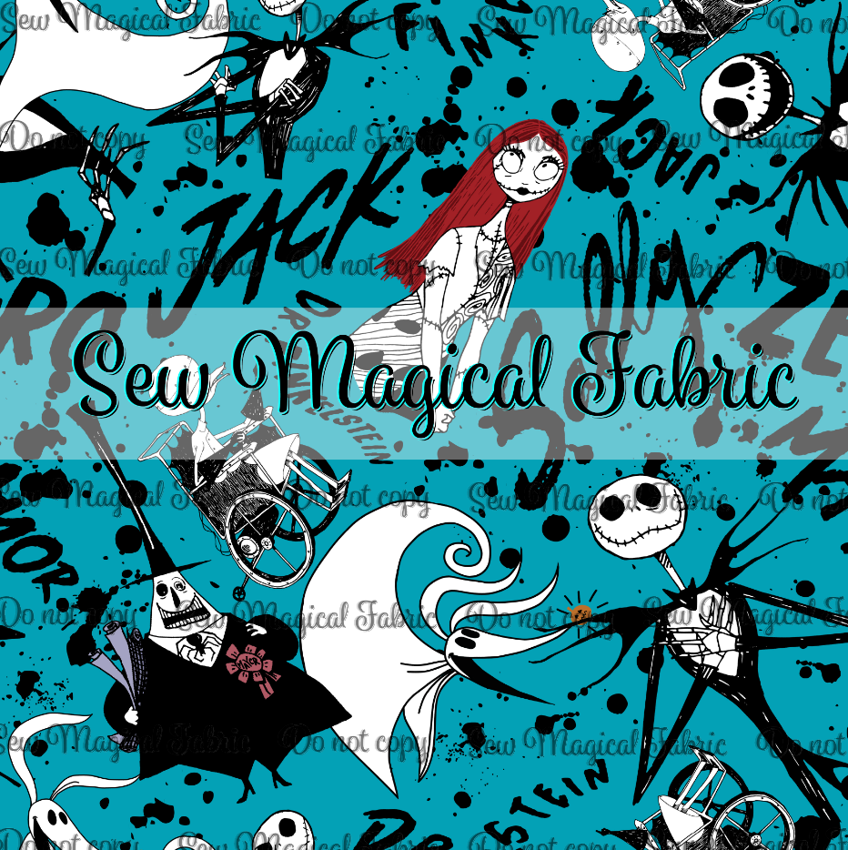FR004 NIGHTMARE - VINYL Main Turquoise