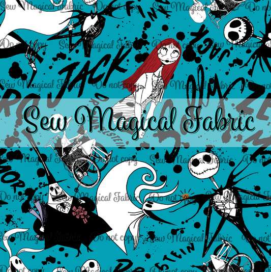FR004 NIGHTMARE - VINYL Main Turquoise