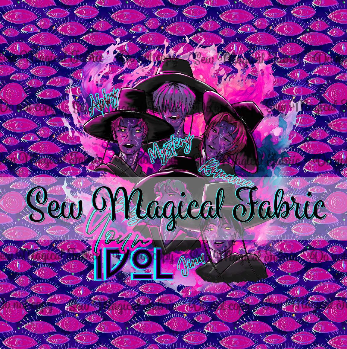 R006 Your Idol - VINYL 3pc Panel Set Dark