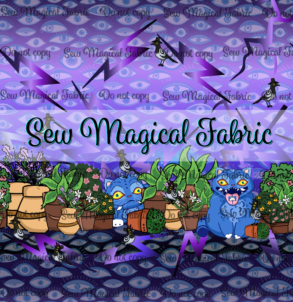 R006 Tiger & Magpie - Planter Double Border
