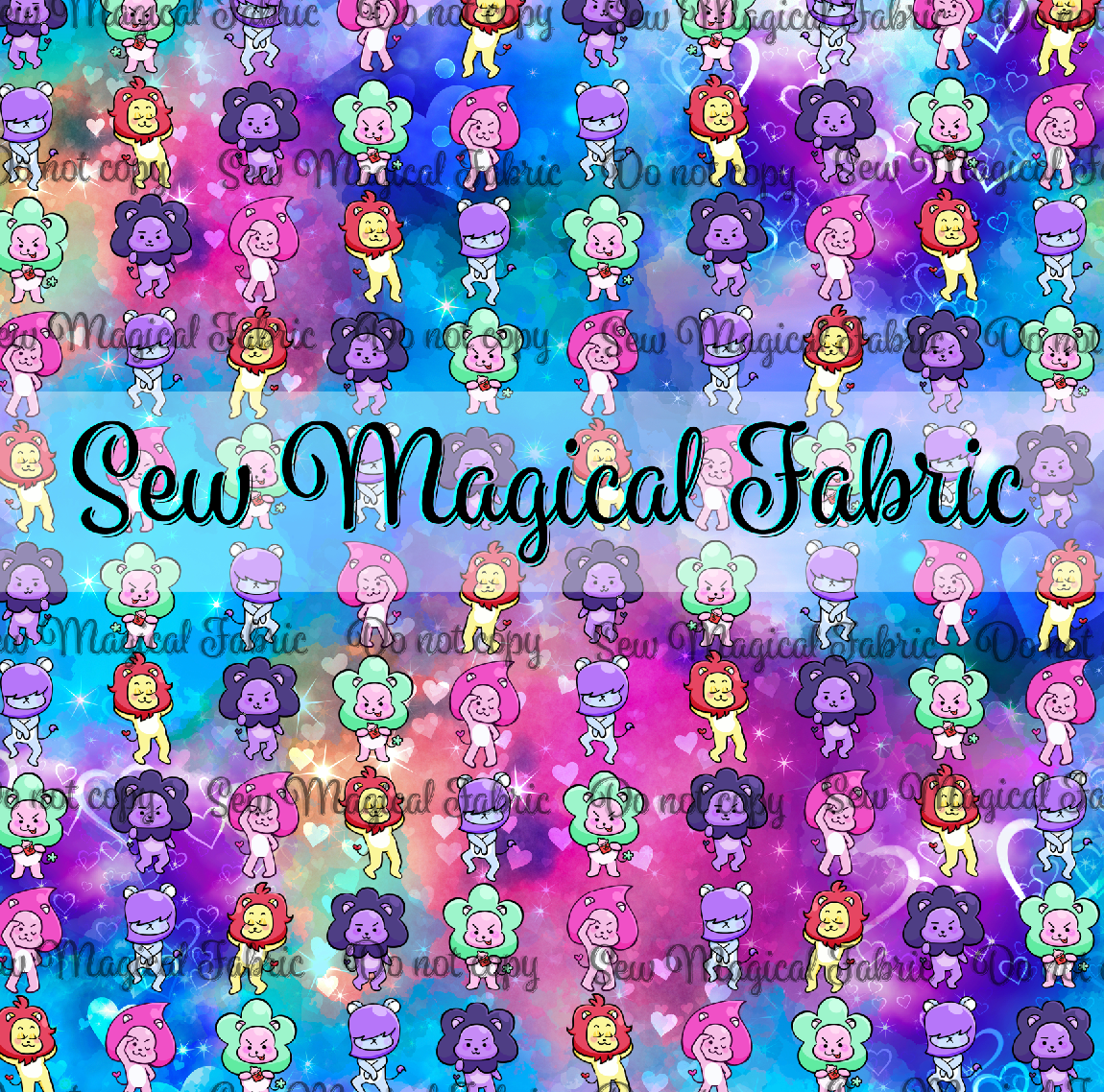 R006 Soda Pop - VINYL DK Blue Mascots