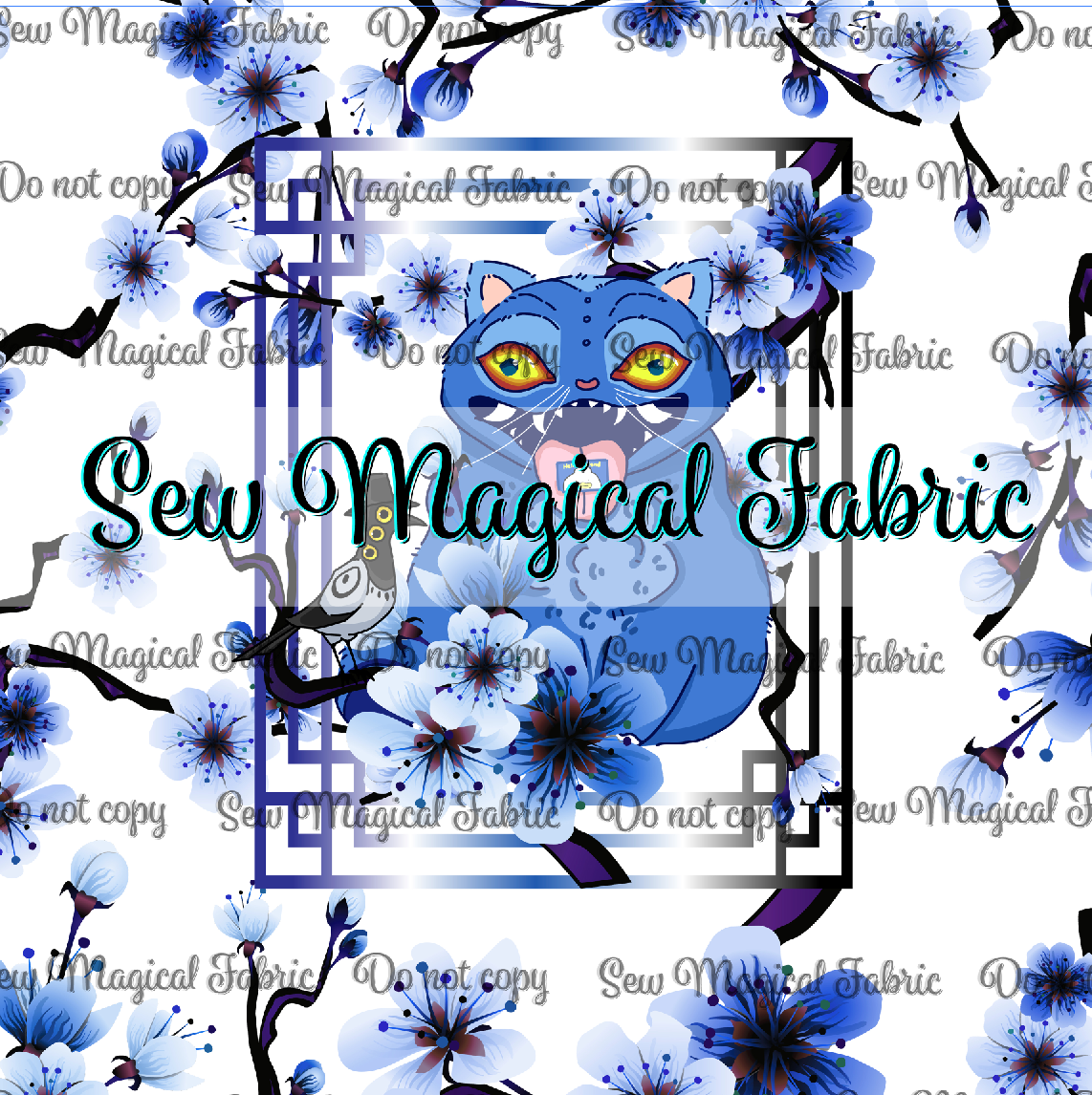 R006 Tiger & Magpie - VINYL Panel Set