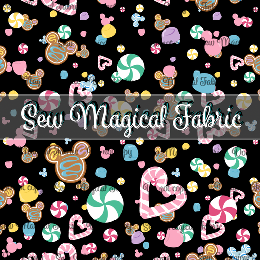 Gingerbread  - Candy Black Coordinate