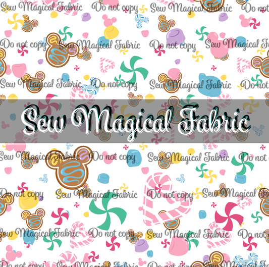 Gingerbread  - Candy White Coordinate