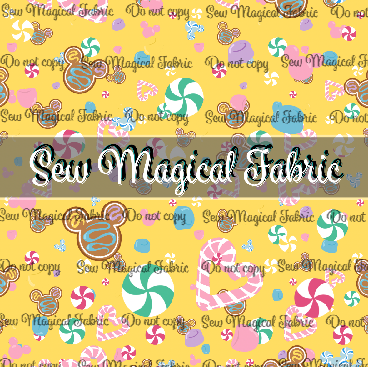 Gingerbread  - Candy Yellow Coordinate