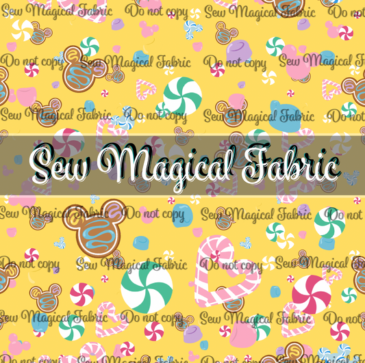 Gingerbread  - Candy Yellow Coordinate