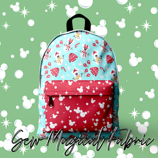 Snowman - Cranberry SNOWBALL Coordinate
