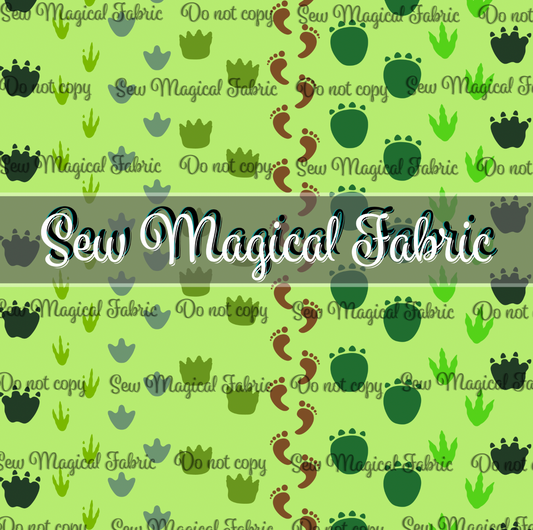 AwesomeSaurus - Footprints - Green